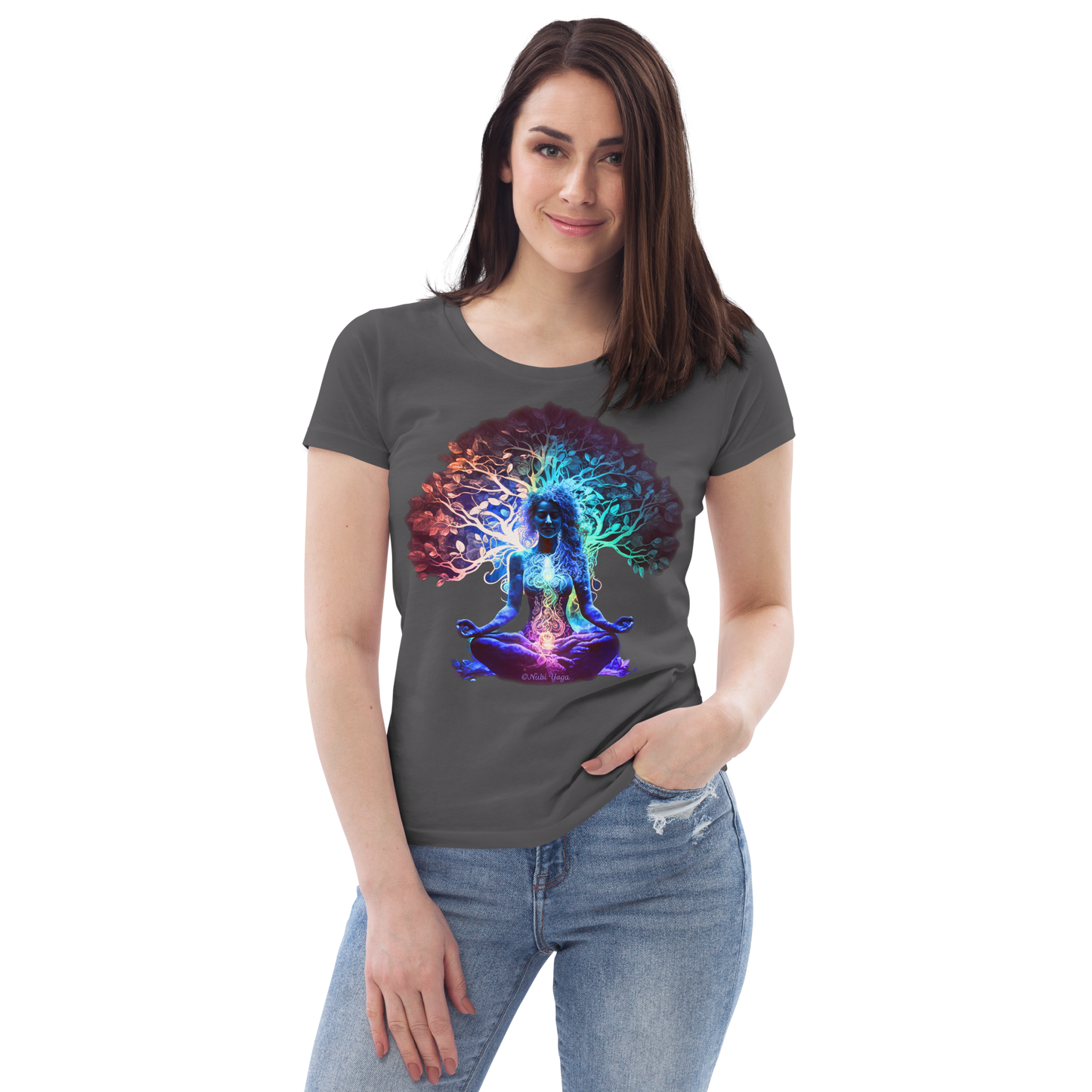 Asana - Women's Fitted Eco T-Shirt