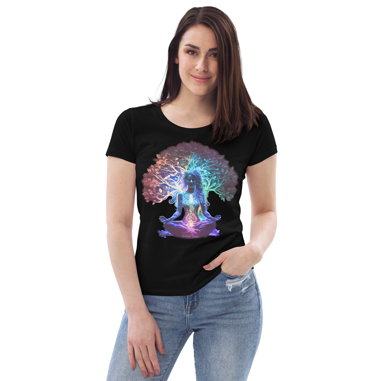 Asana - Women's Fitted Eco T-Shirt