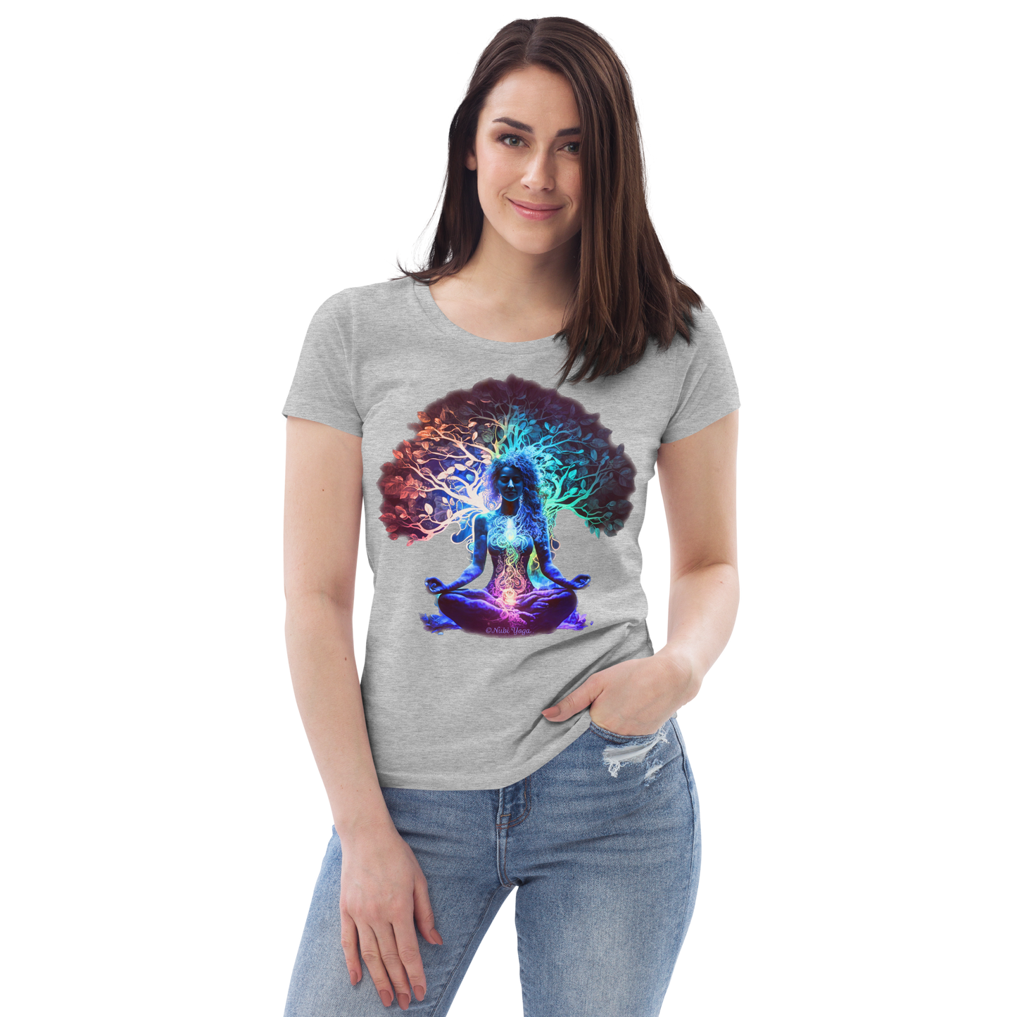 Asana - Women's Fitted Eco T-Shirt