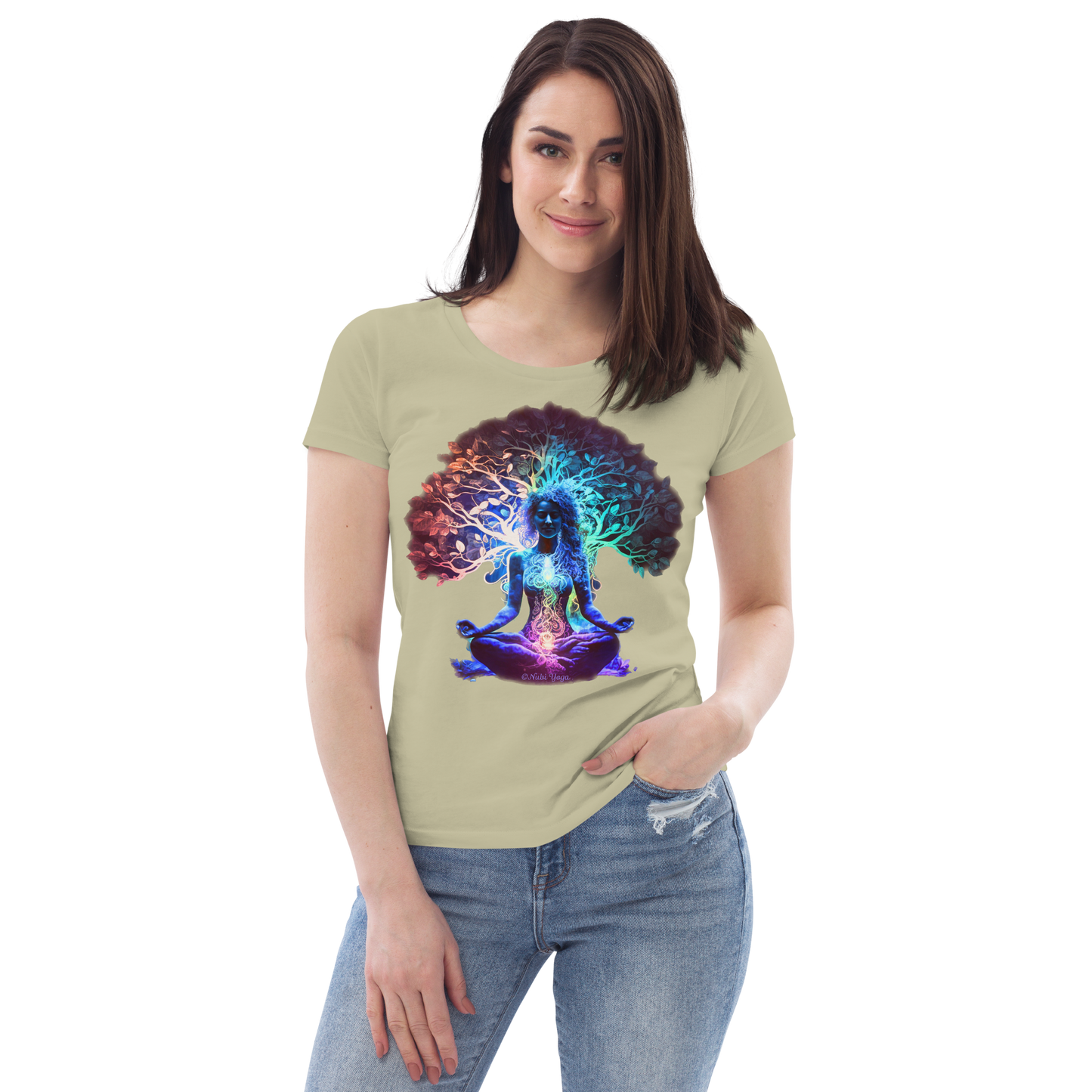 Asana - Women's Fitted Eco T-Shirt