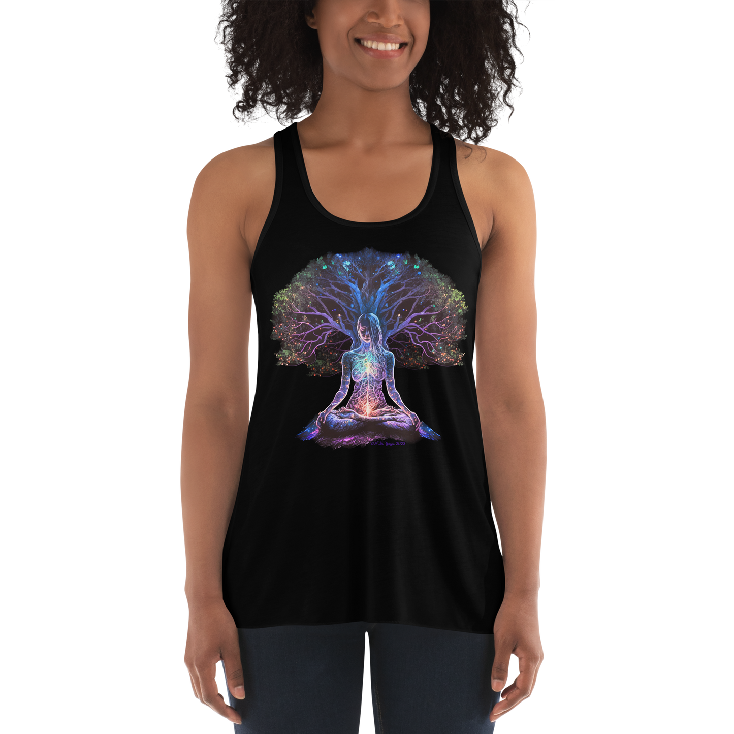 Nadi - Women's Flowy Racerback Tank Top