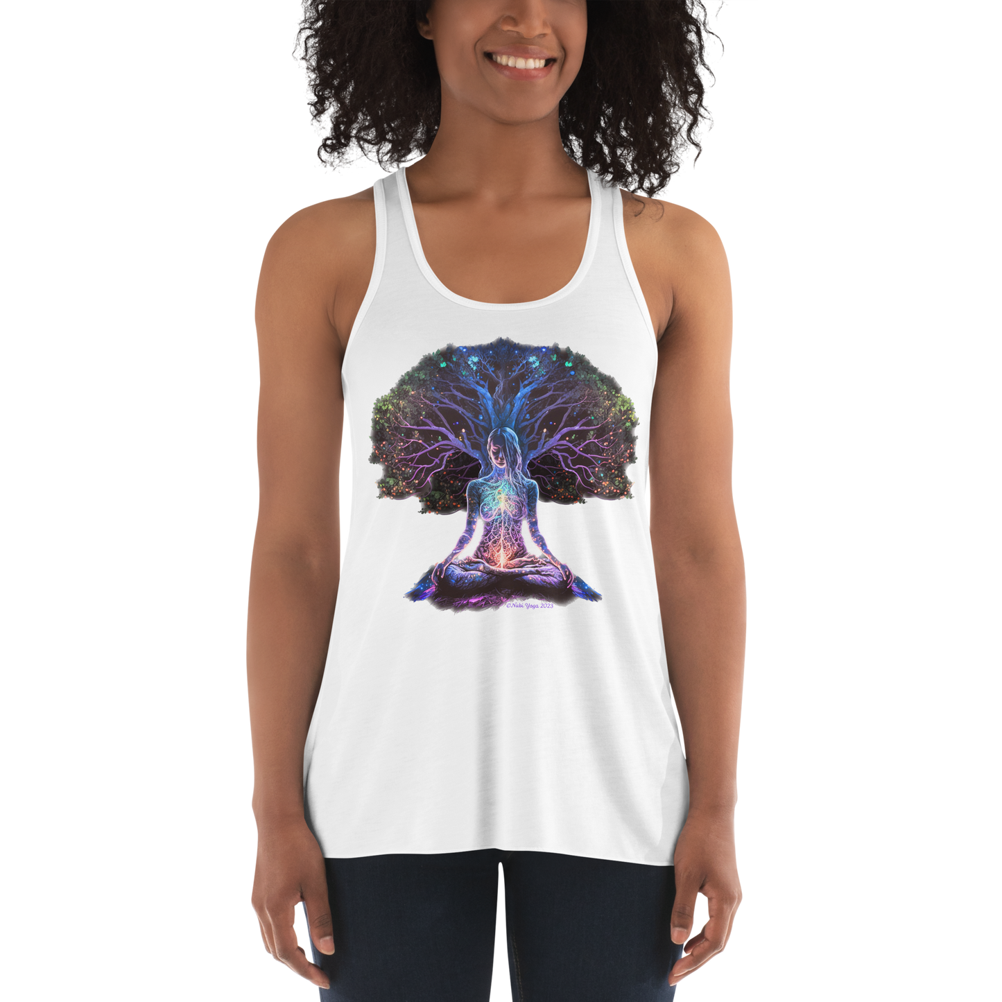 Nadi - Women's Flowy Racerback Tank Top