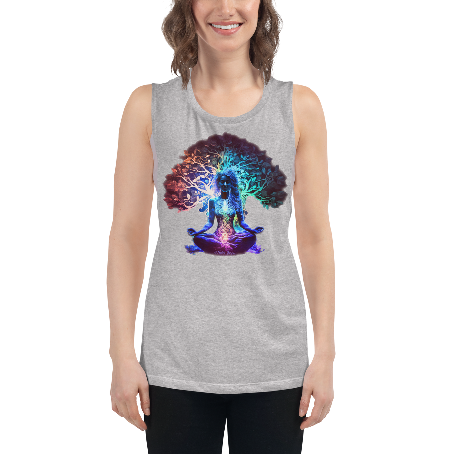 Asana - Ladies’ Muscle Tank Top