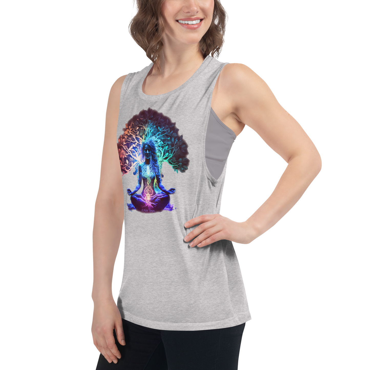 Asana - Ladies’ Muscle Tank Top