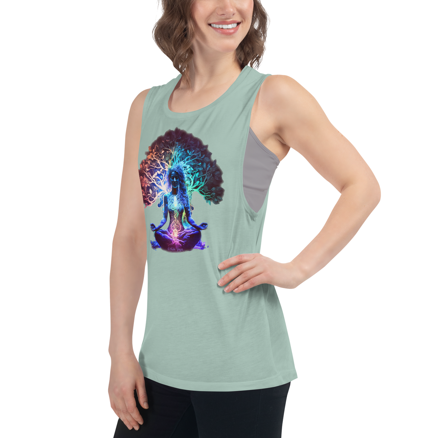 Asana - Ladies’ Muscle Tank Top