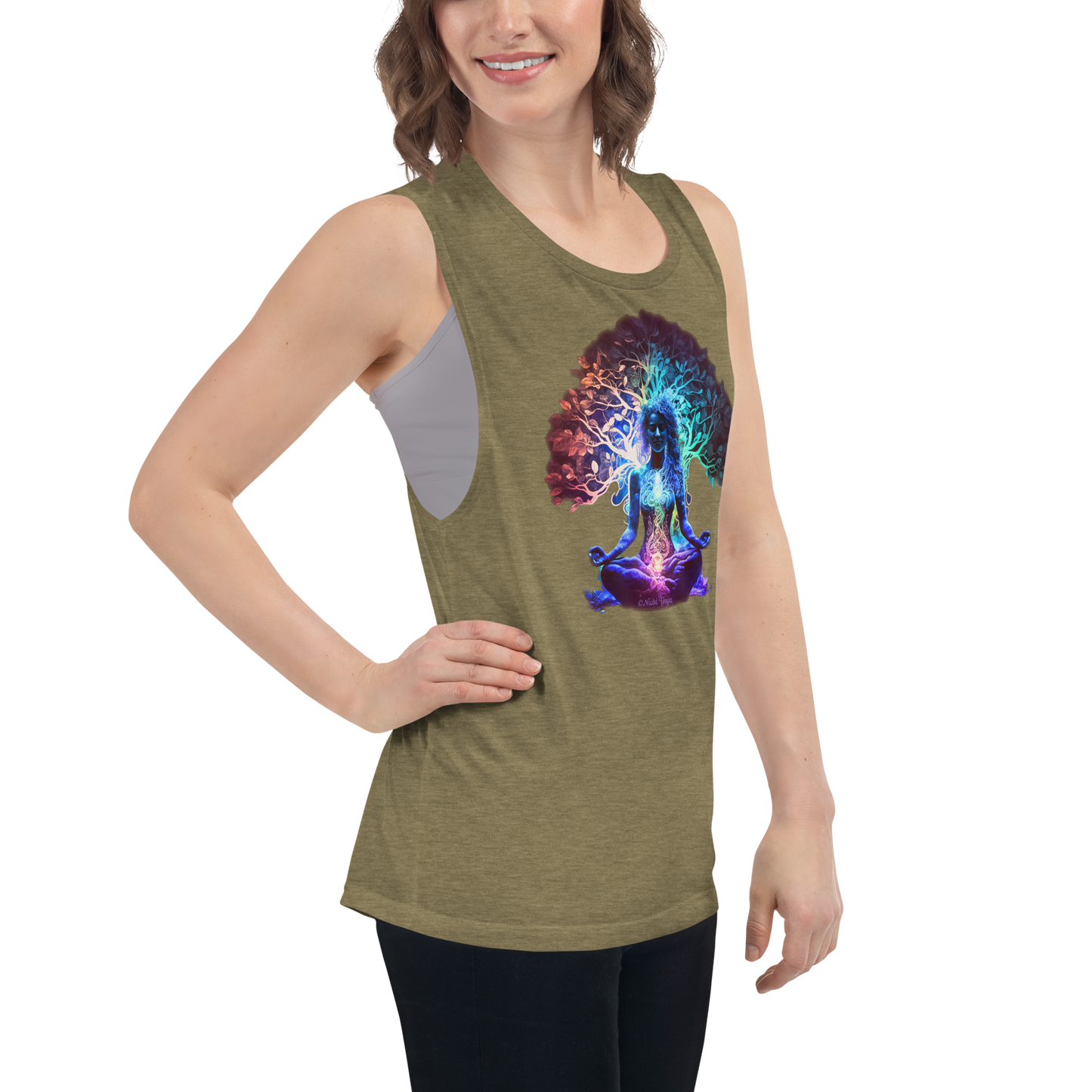 Asana - Ladies’ Muscle Tank Top