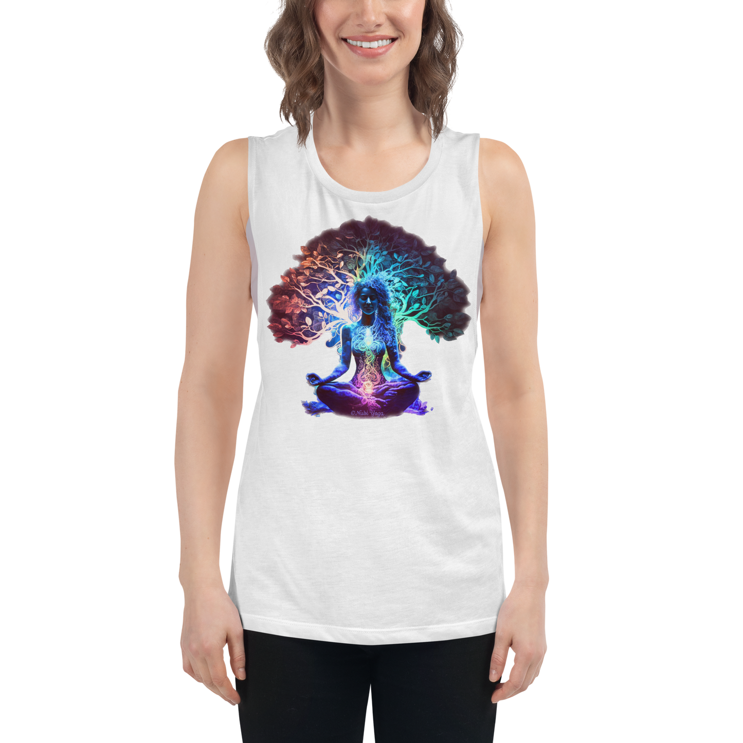 Asana - Ladies’ Muscle Tank Top