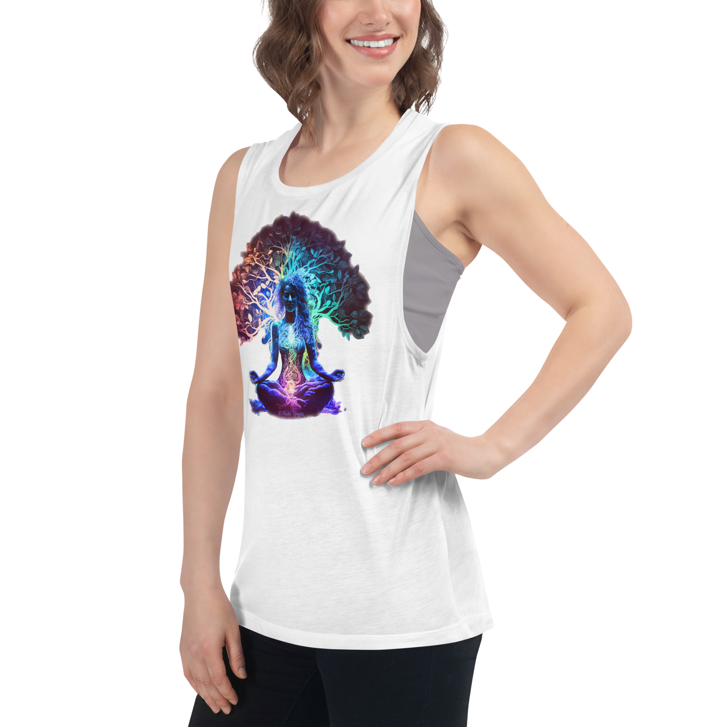 Asana - Ladies’ Muscle Tank Top