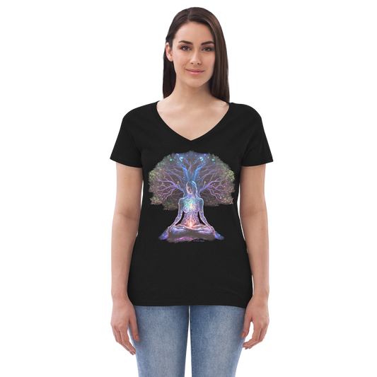 Nadi - Women’s Recycled v-neck t-shirt