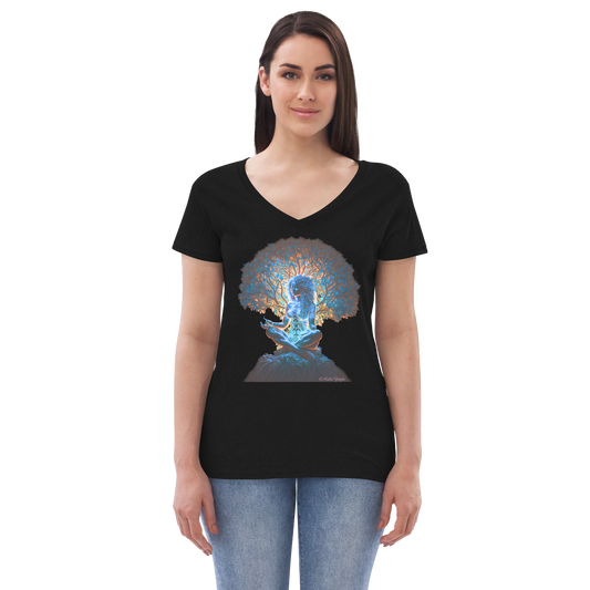 Surya - Women’s Recycled v-neck t-shirt