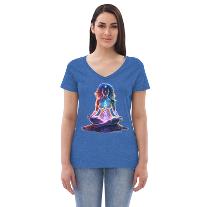 Chanda - Women’s Recycled v-neck t-shirt