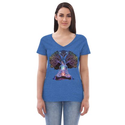 Nadi - Women’s Recycled v-neck t-shirt