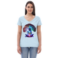 Asana - Women’s Recycled v-neck t-shirt