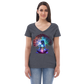 Asana - Women’s Recycled v-neck t-shirt