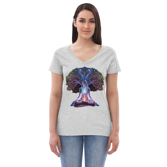 Nadi - Women’s Recycled v-neck t-shirt